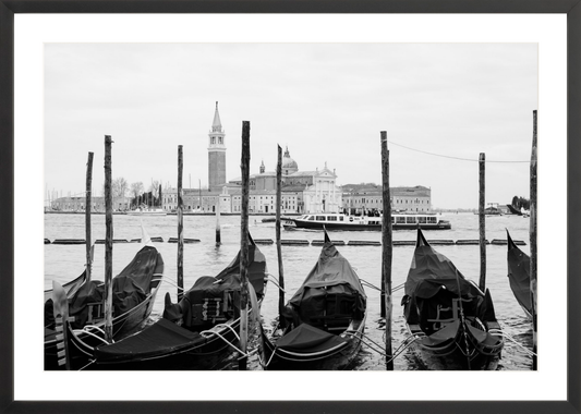 Gondolas in Venice